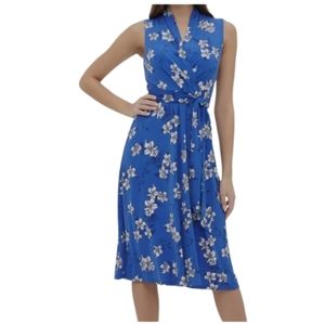 Tommy Hilfiger Charleston Jersey Floral Print Fit and Flare Dress